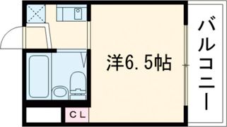 コーポ円満地の間取り画像