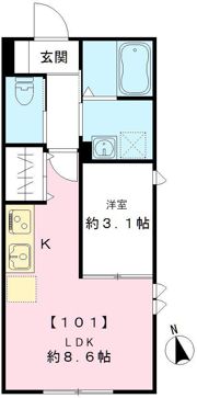 プライム パナ Tanakaの間取り画像