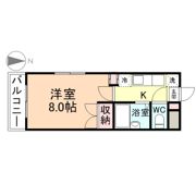 コタージュ弐番館の間取り画像