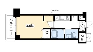 エステムプラザ京都三条大橋の間取り画像