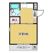 コテージ東海(中)の間取り画像