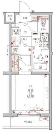 クレヴィスタ常盤台の間取り画像