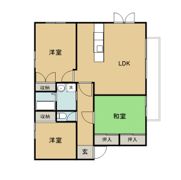 クリスタルヒルズ壱番館の間取り画像