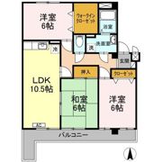 プランドール南の間取り画像