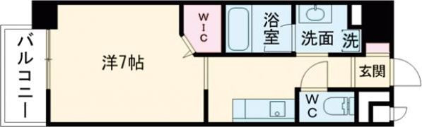 ラ・シック神水Ⅱの間取り画像