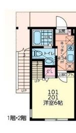 サジェス矢部の間取り画像