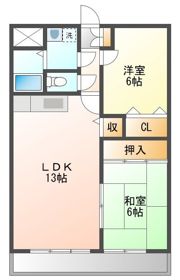 エスポワール21の間取り画像
