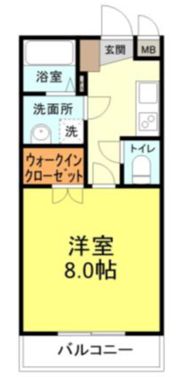 Vigorоus大江町の間取り画像