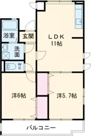ソレアードパラシオンの間取り画像