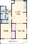 ソレアードパラシオンの間取り画像