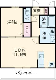 UNITED八島の間取り画像