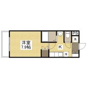 サンリバー可部の間取り画像
