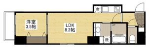 月光広島の間取り画像