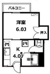 チェリーハイツBの間取り画像