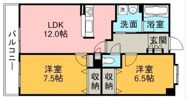 タロックス新居浜の間取り画像