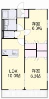 ボヌール関 Aの間取り画像