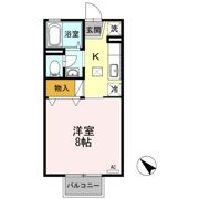 セジュール由城の間取り画像