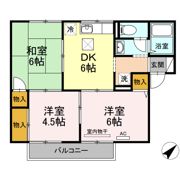 シャトルミヤケ A棟の間取り画像