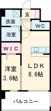 ESTONE HIGASHIOSAKAの間取り画像