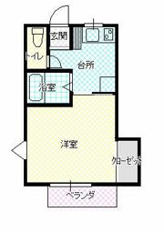 ハイツ田中M2の間取り画像