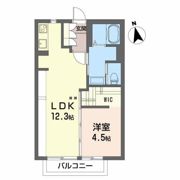 フレグランス21 Aの間取り画像