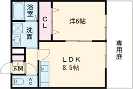 フレンドリー中島の間取り画像