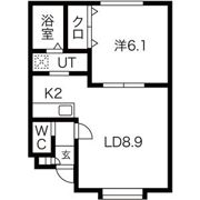 エクシード南15条の間取り画像