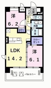 スピリットKの間取り画像
