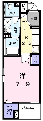 サンリット ヴィラⅡの間取り画像
