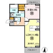KOCHIA N・S S棟の間取り画像