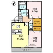 ラヴィベル彦根の間取り画像