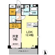 カスタニエ緑井Ⅲの間取り画像