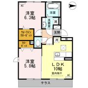 さくらめんとの間取り画像