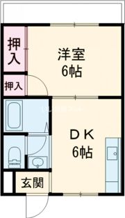 シャトー尾上の間取り画像