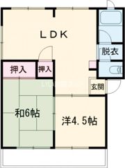 パールハイツ新野辺の間取り画像