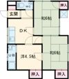 みどりマンションの間取り画像