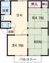 サンハイツ尾上の間取り画像