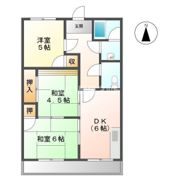 旭マンションの間取り画像