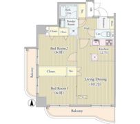 センテニアルタワーの間取り画像