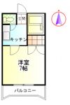 エスポアール中井の間取り画像