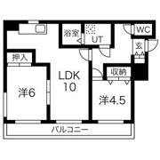 ラ・コンシェル柴周(シバシュウ)の間取り画像