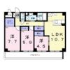 プラザ初雪A－1の間取り画像