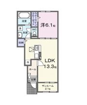 フェリーチェの間取り画像