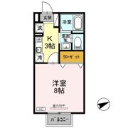 セントラル親和 壱番館の間取り画像