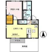 ソフィアKUZUHAⅡの間取り画像