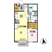 リビングタウン紀三井寺 A棟の間取り画像