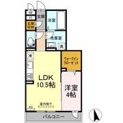 オアシス木之庄の間取り画像