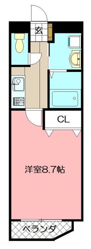 グランドヒルズの間取り画像