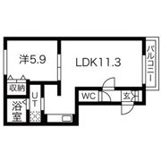 エフステージ大和の間取り画像