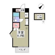 フローラルコートⅠの間取り画像